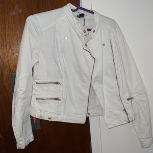 LONDON JEAN - white jacket